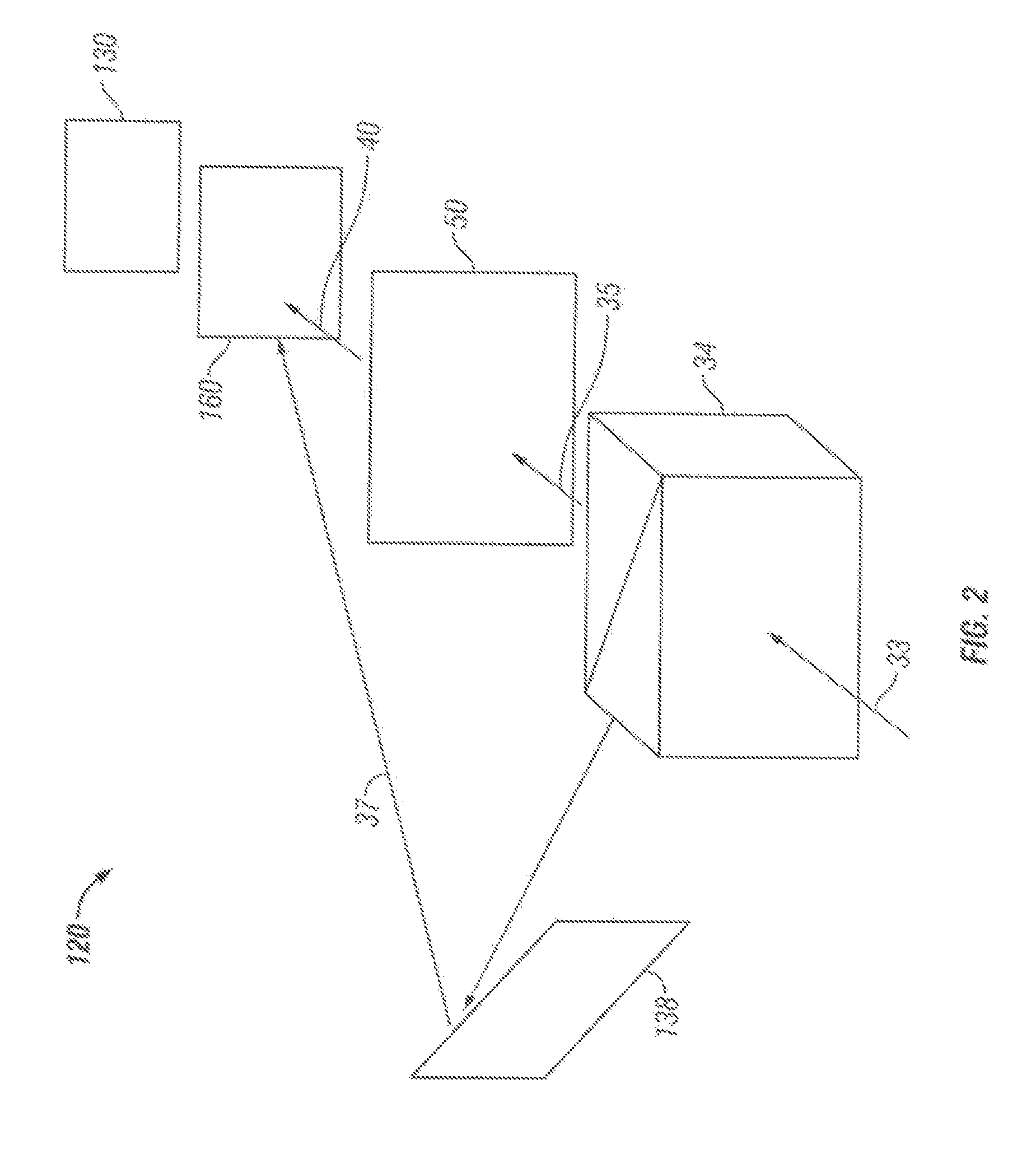 Run length limited encoding of data into a 5×5 matrix for recording into a holographic medium