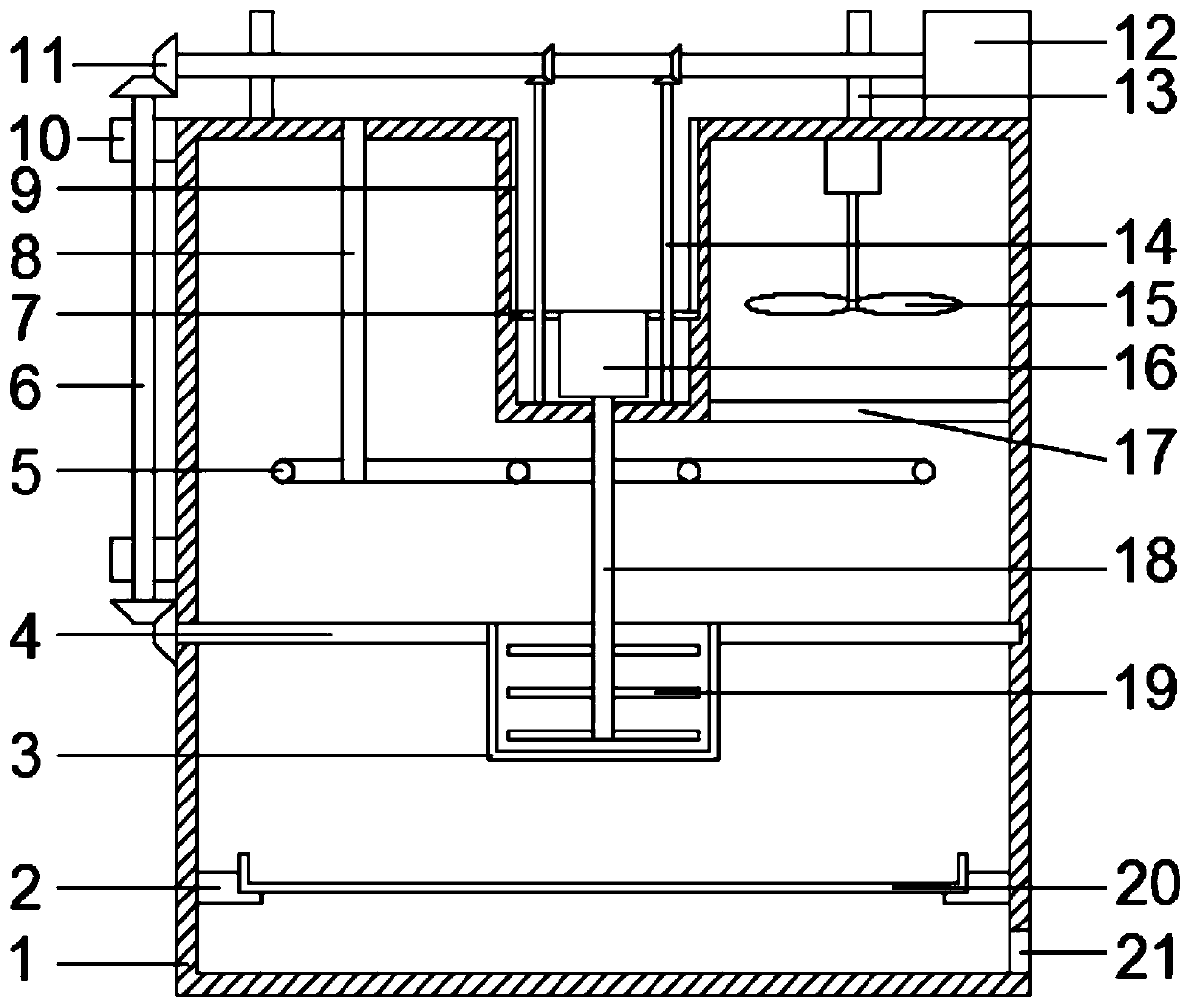 Cleaning and drying all-in-one machine for traditional Chinese medicinal material processing