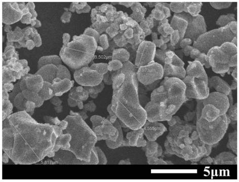 Cobalt-free high-nickel ternary concentration gradient core-shell structure lithium ion battery positive electrode material and preparation method thereof