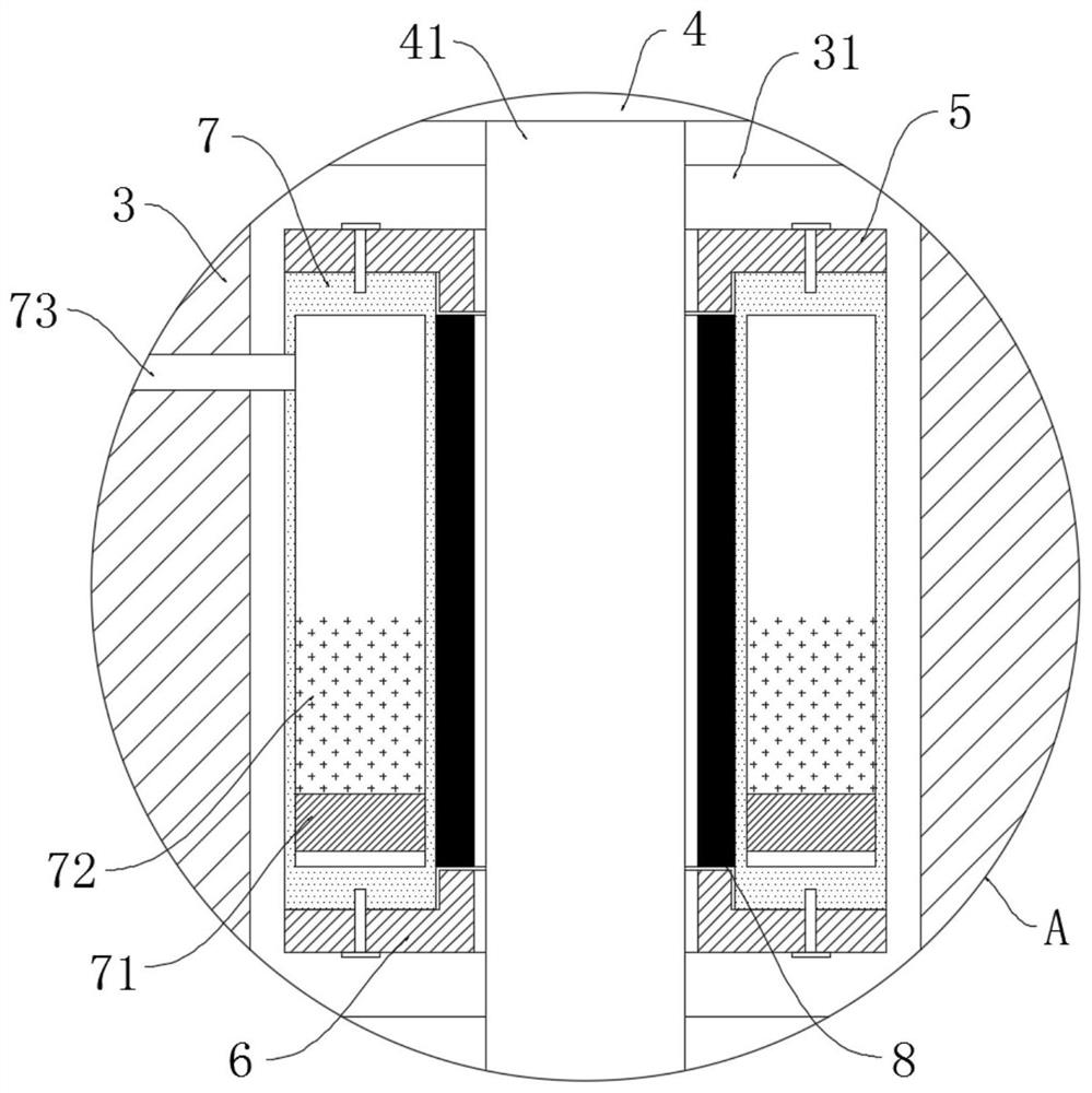 A self-dissipating capacitor for preventing welding heat damage