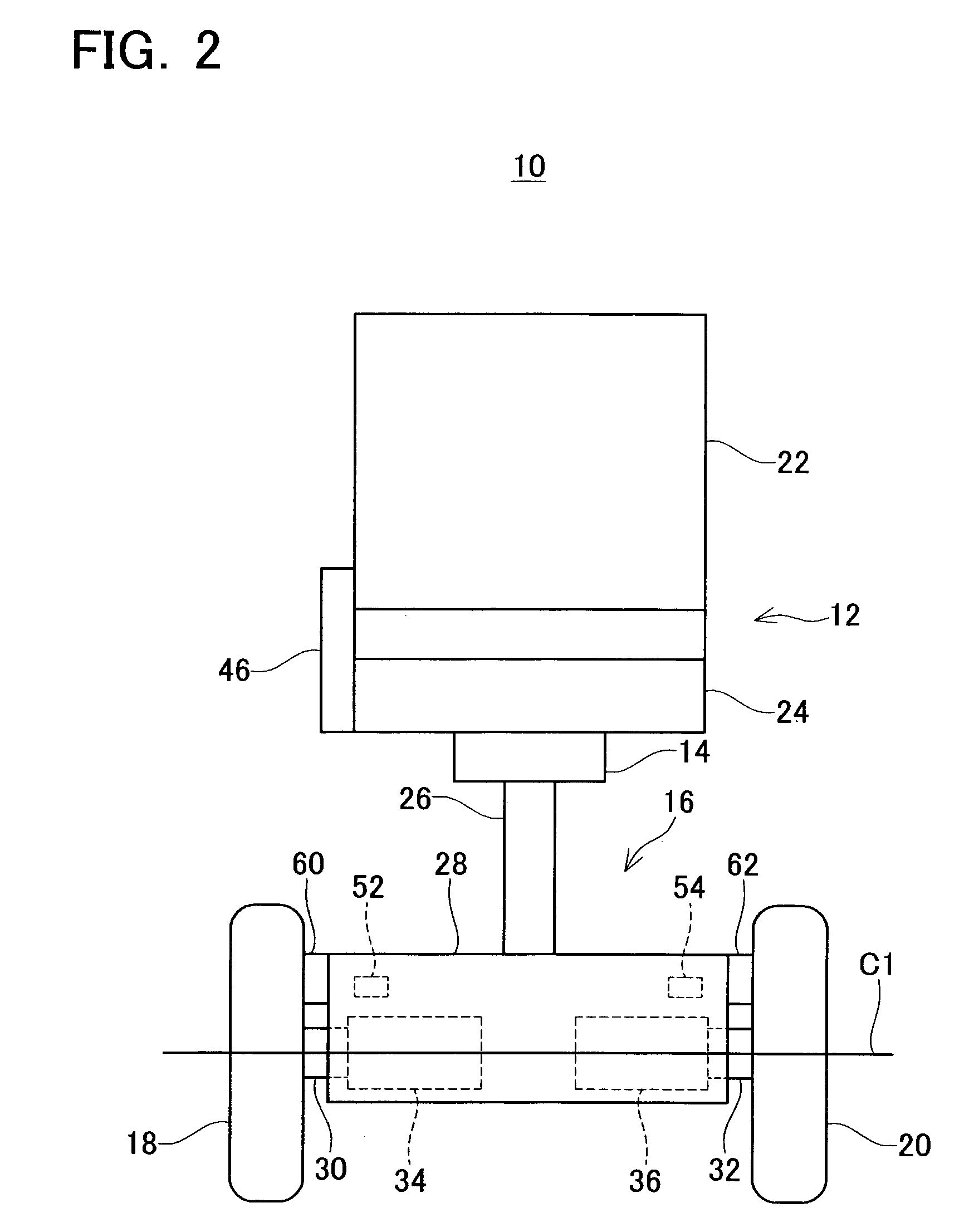 Coaxial two-wheeled inverted pendulum type moving vehicle