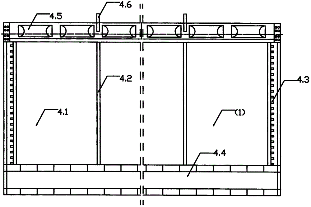 Method for comprehensively treating river channel water ecology through photocatalysis