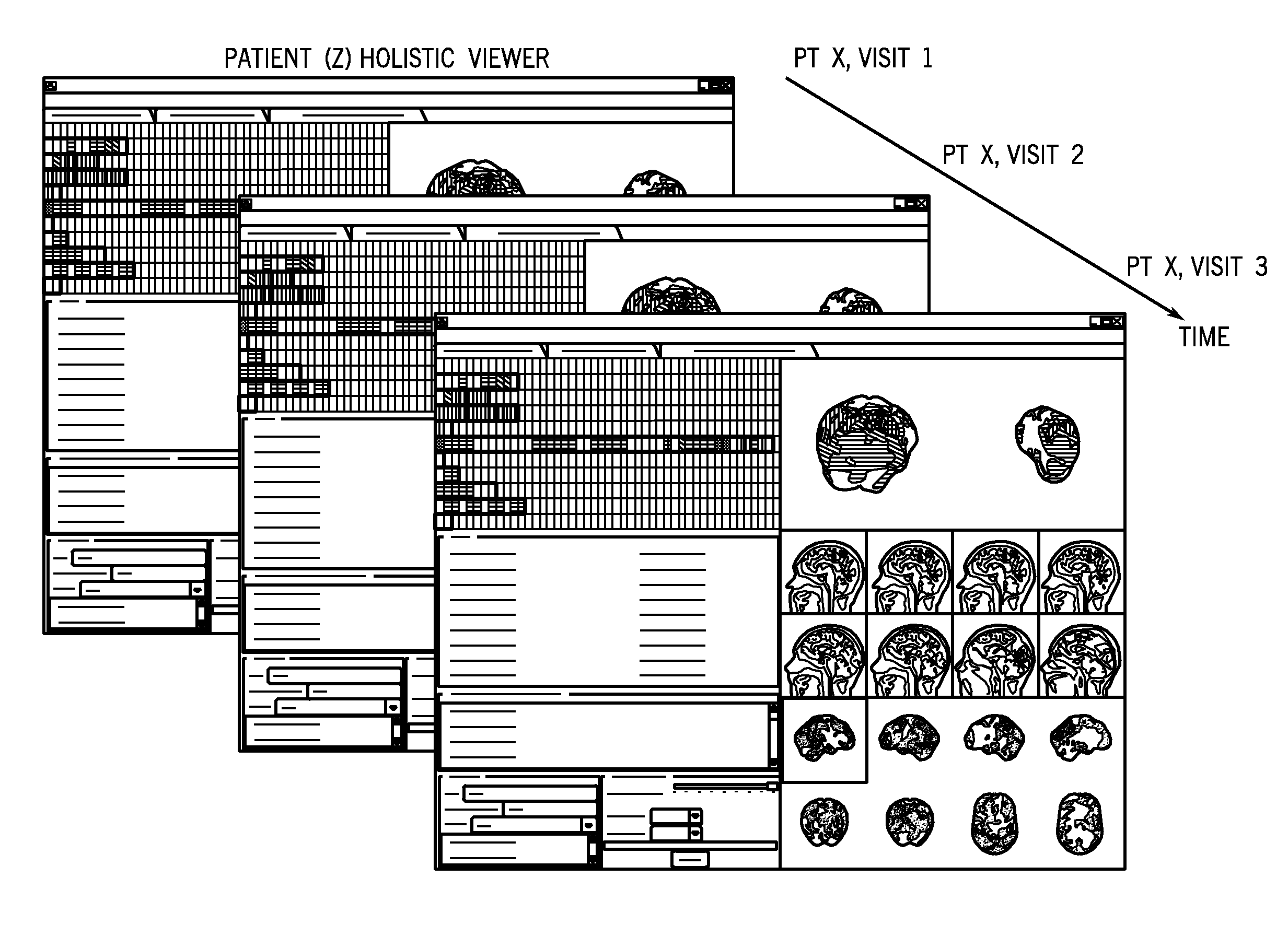 System and method for integrated quantifiable detection, diagnosis and monitoring of disease using population related time trend data