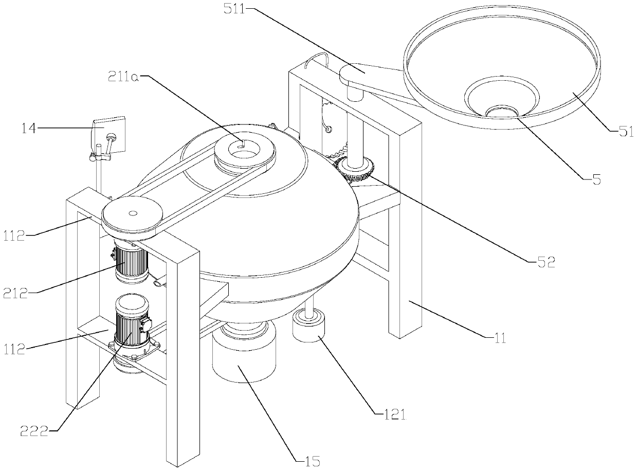 Multifunctional veterinary herbal medicine superfine crushing equipment