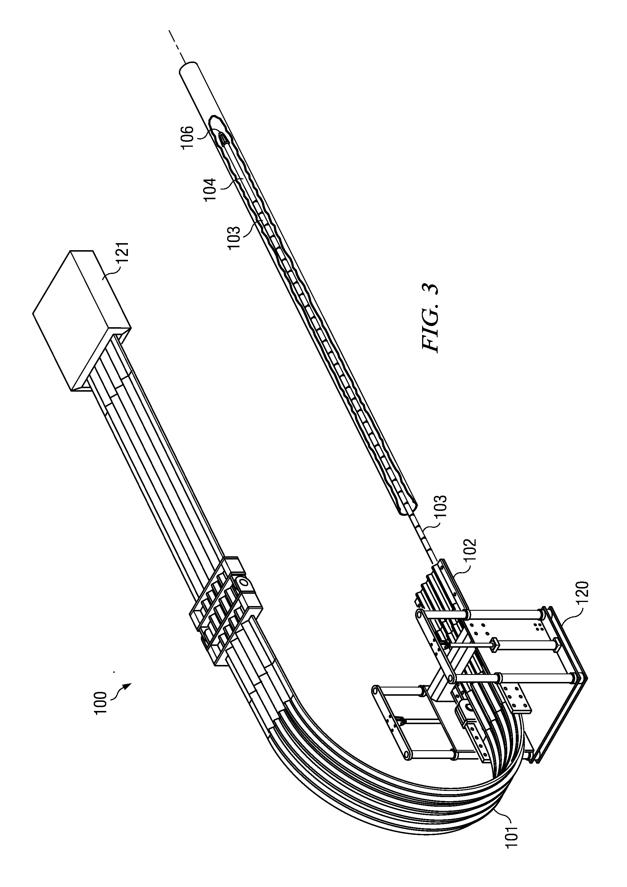 Knuckle-jointed lance for internal cleaning and inspection of tubulars