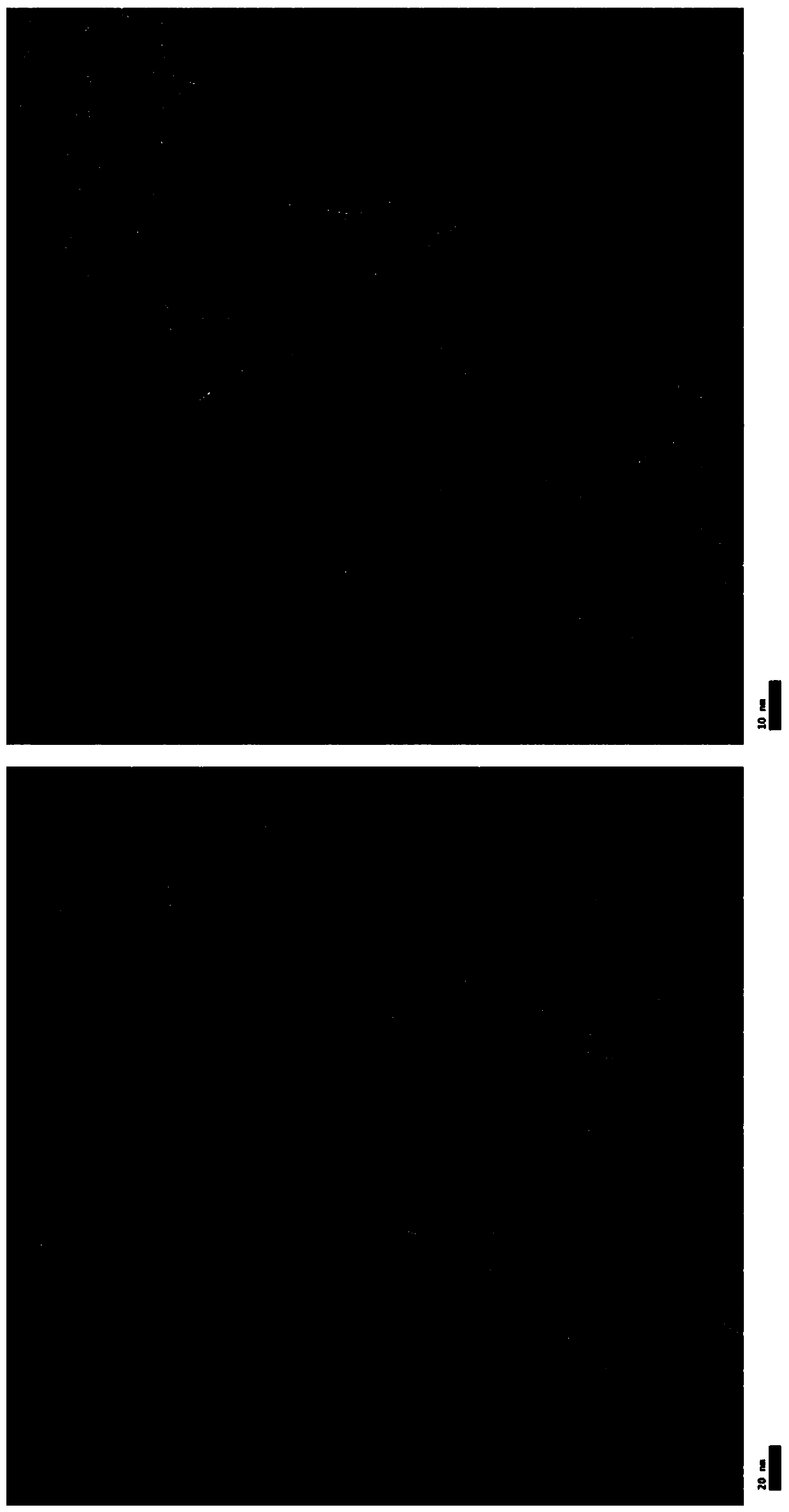 Novel three-modal prostate cancer targeted nanoparticle developer and preparation method thereof