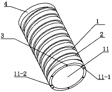 Bidirectional double-helical cooling water jacket