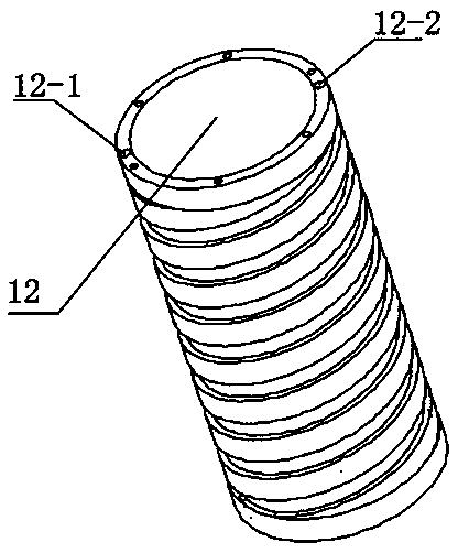 Bidirectional double-helical cooling water jacket