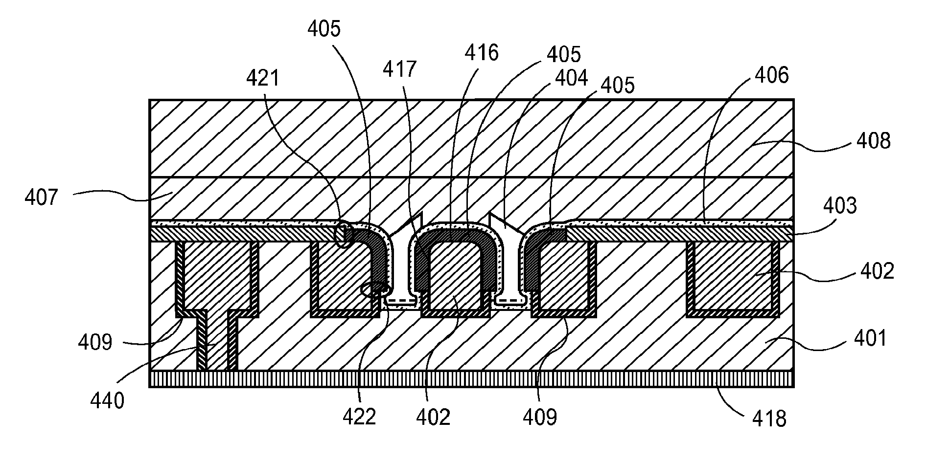 Airgap interconnect with hood layer and method of formiing