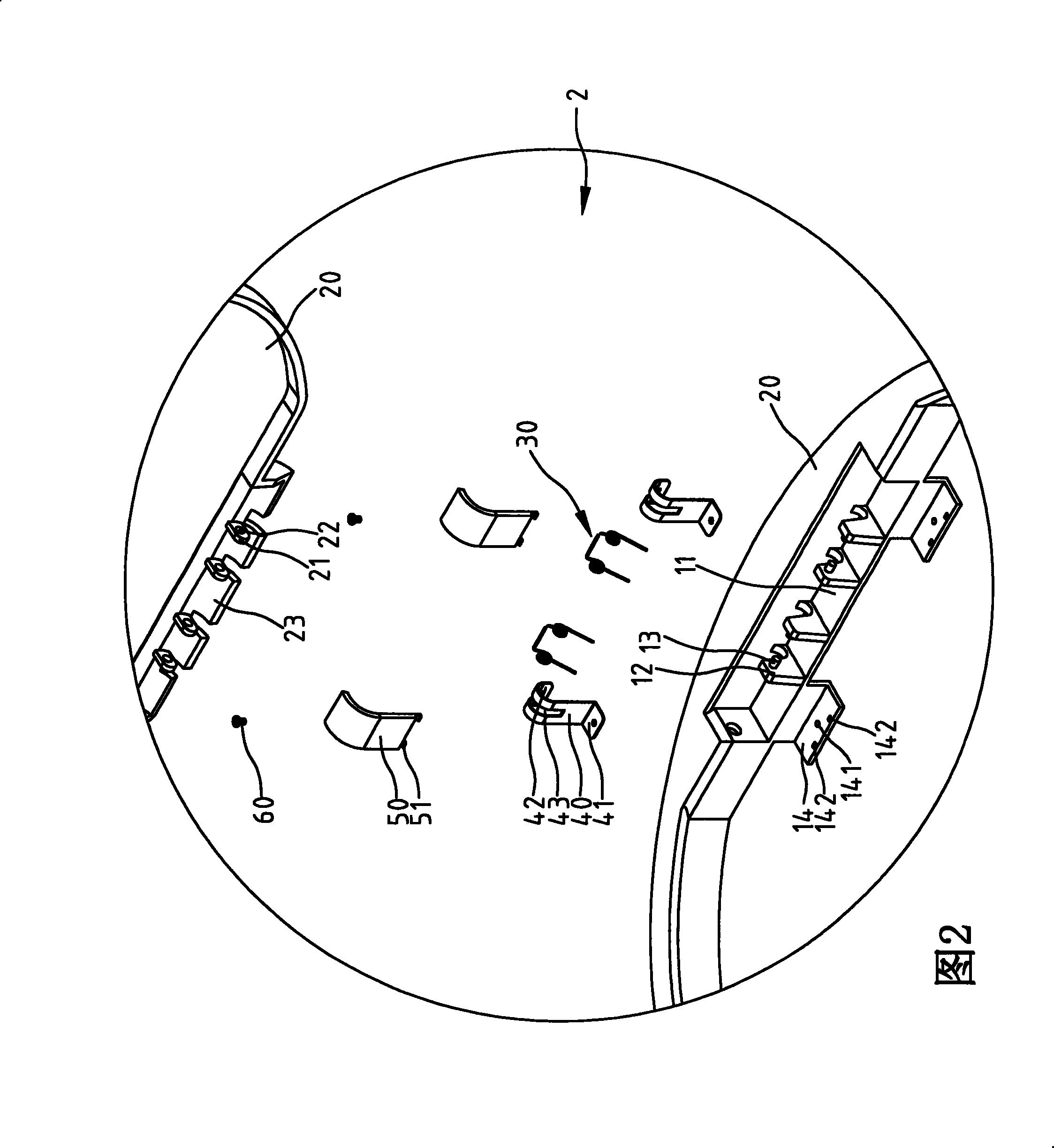 Device for avoiding effect of inertia of garbage can cover