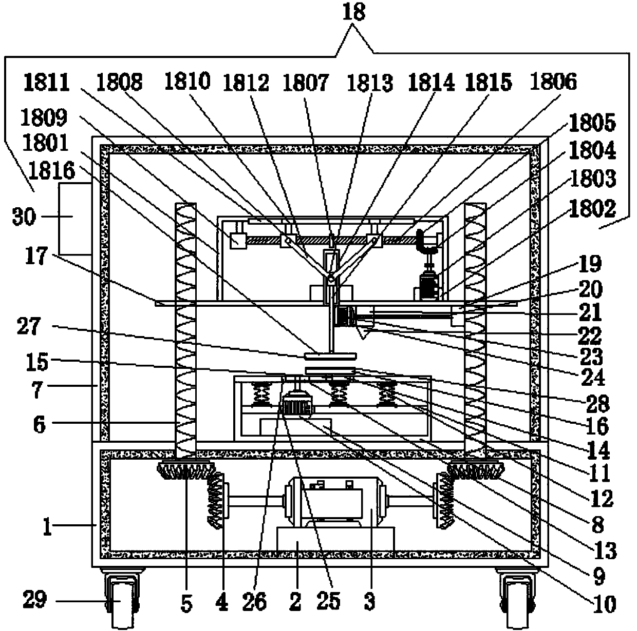 Laser round-cutting machine