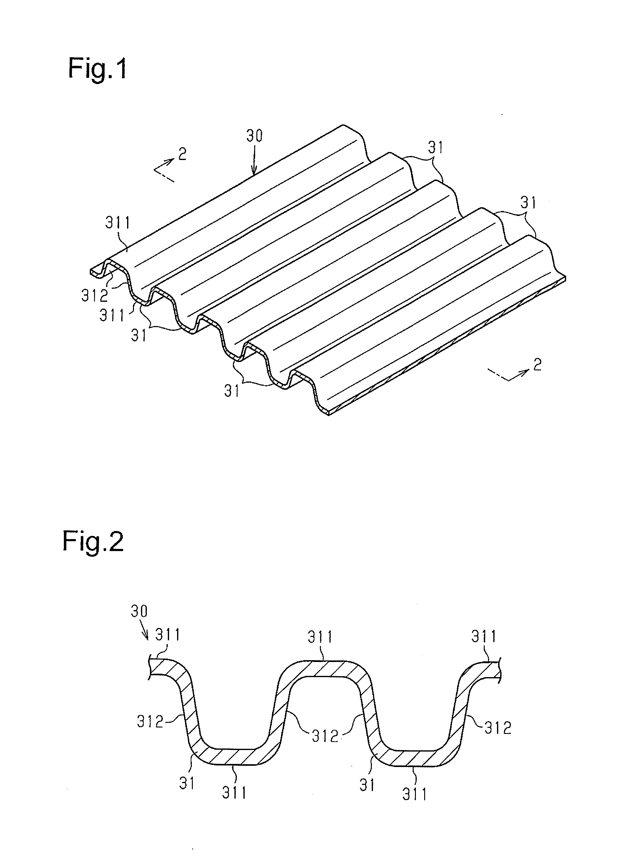 Method for forming metal plate and apparatus for forming metal plate