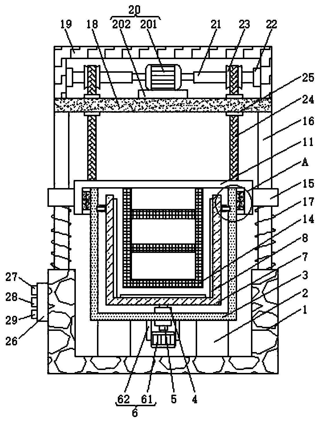 High-temperature disinfection jar for food processing