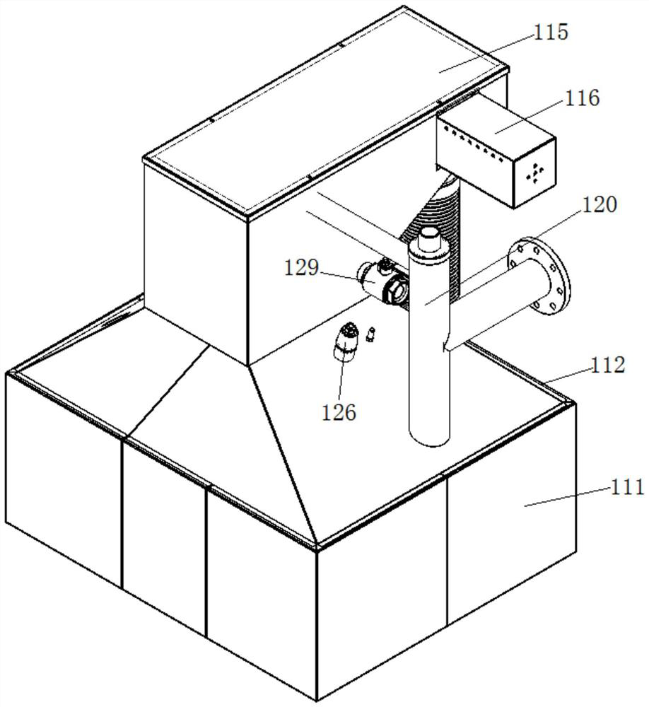 An oil-water separation system for harmless treatment of swill and an oil-water separation method thereof