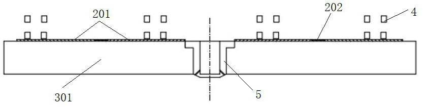 A plasma processing system and its multi-stage Faraday shielding device