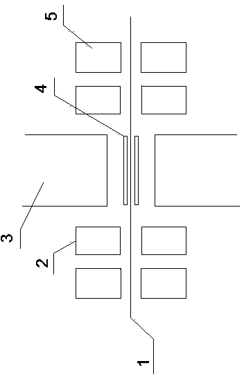 Lithium battery tab hot press molding method