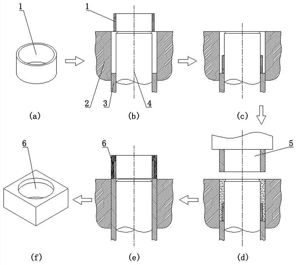 Grabbing and mounting complete equipment for production of pyrophyllite for diamonds