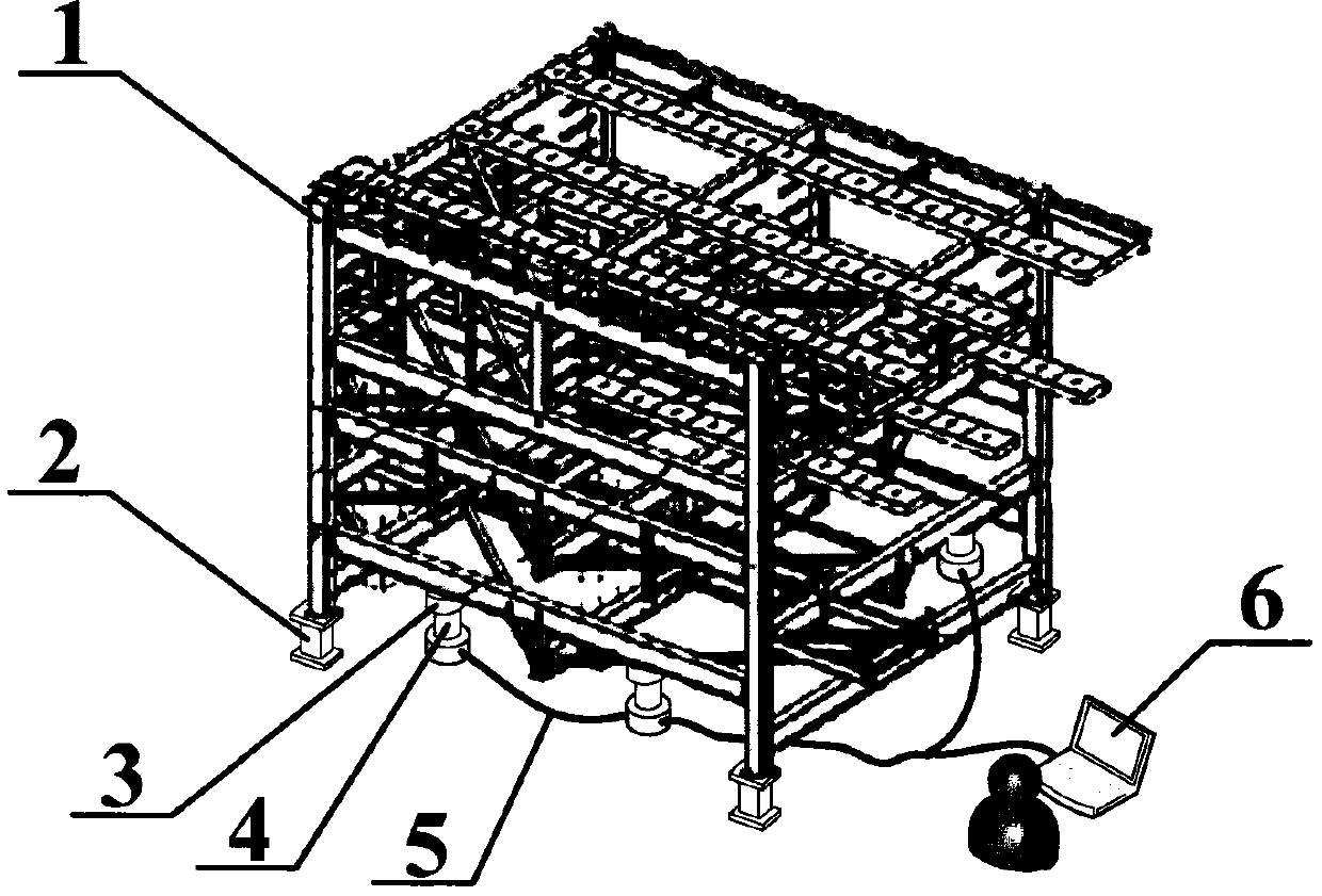 Center of gravity detection system for pipe gallery module