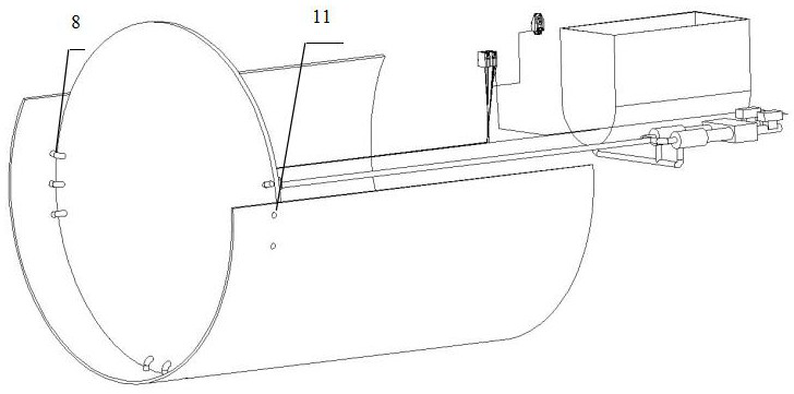 Front shield tunneling attitude control system