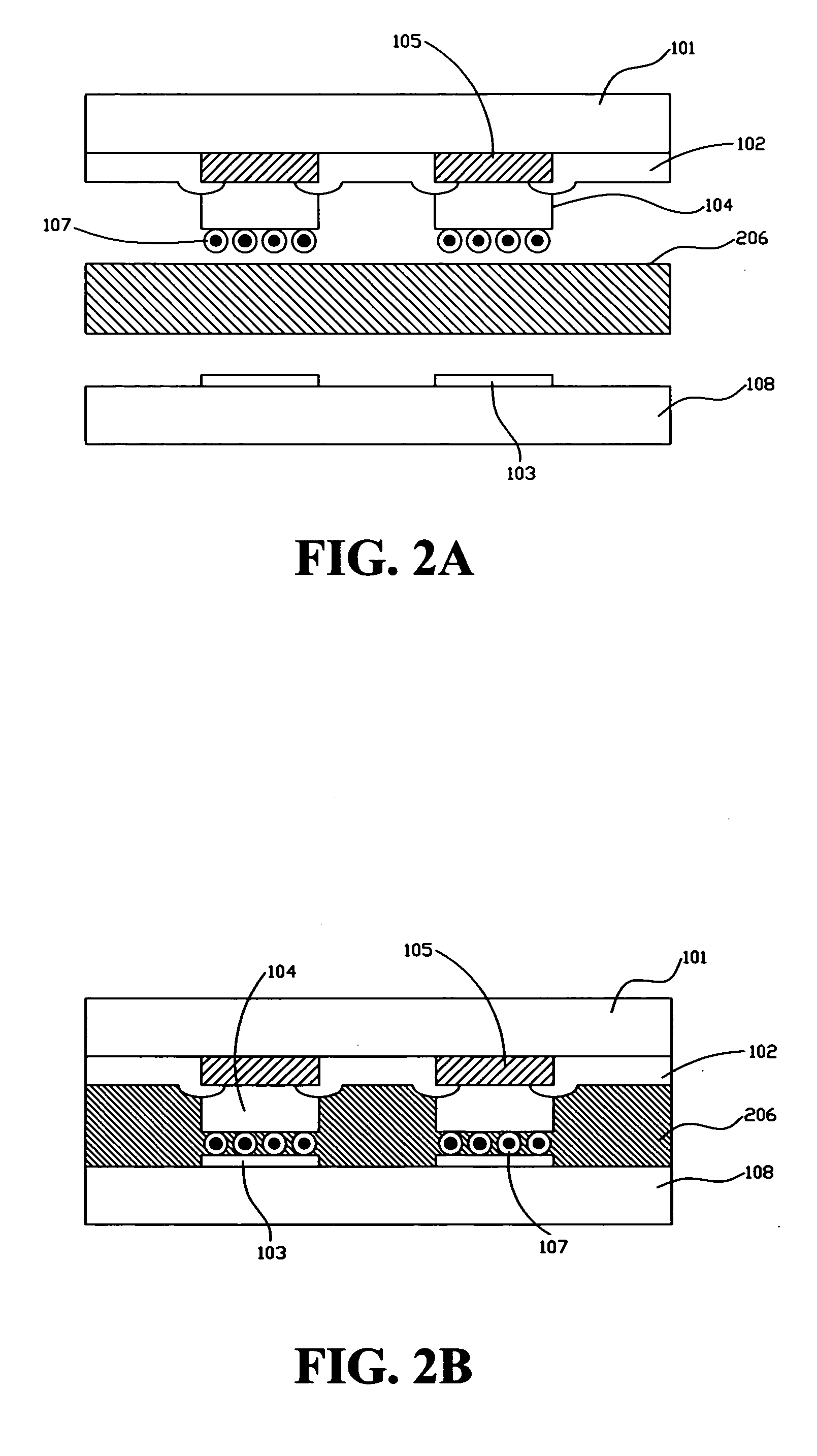 Bonding structure with compliant bumps