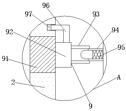 PCB mounting and fixing apparatus convenient to mount and dismount