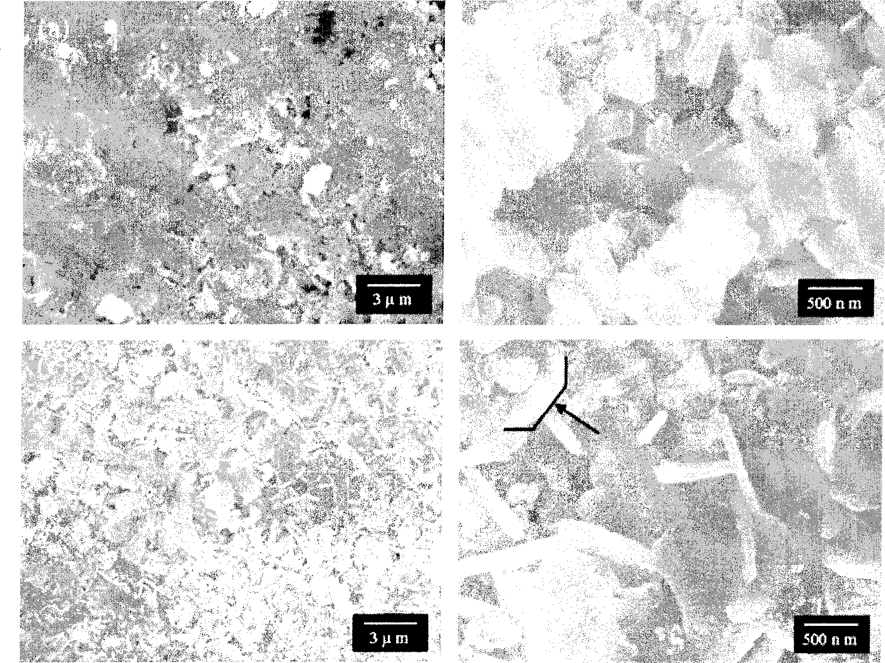 Method for preparing metallic nickel nano granule doped MgB2 superconduction material by reduction method