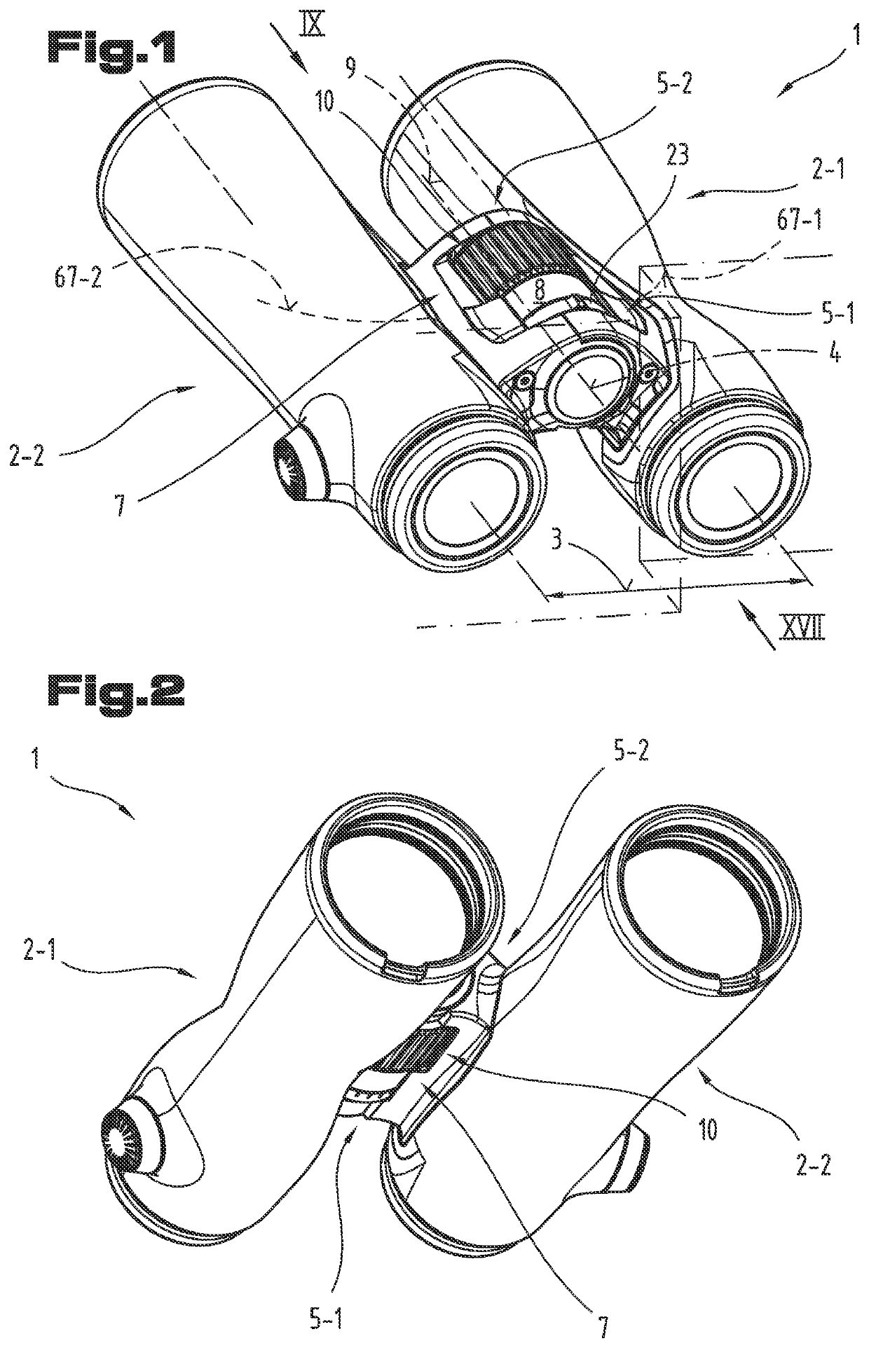 Telescope Having Two Tubes Having A Waist