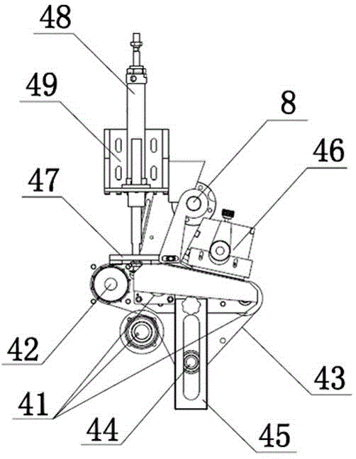 Automatic rhinestone ironing and pattern arranging device and automatic rhinestone ironing and pattern arranging method thereof