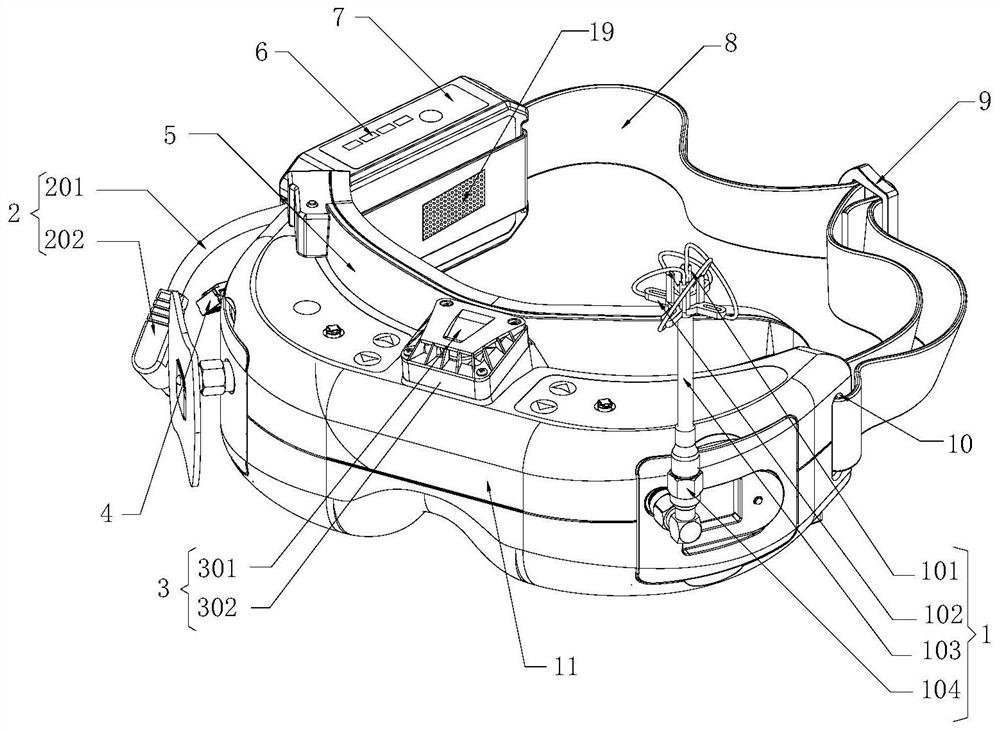 VR display device for coffee making process and using method thereof