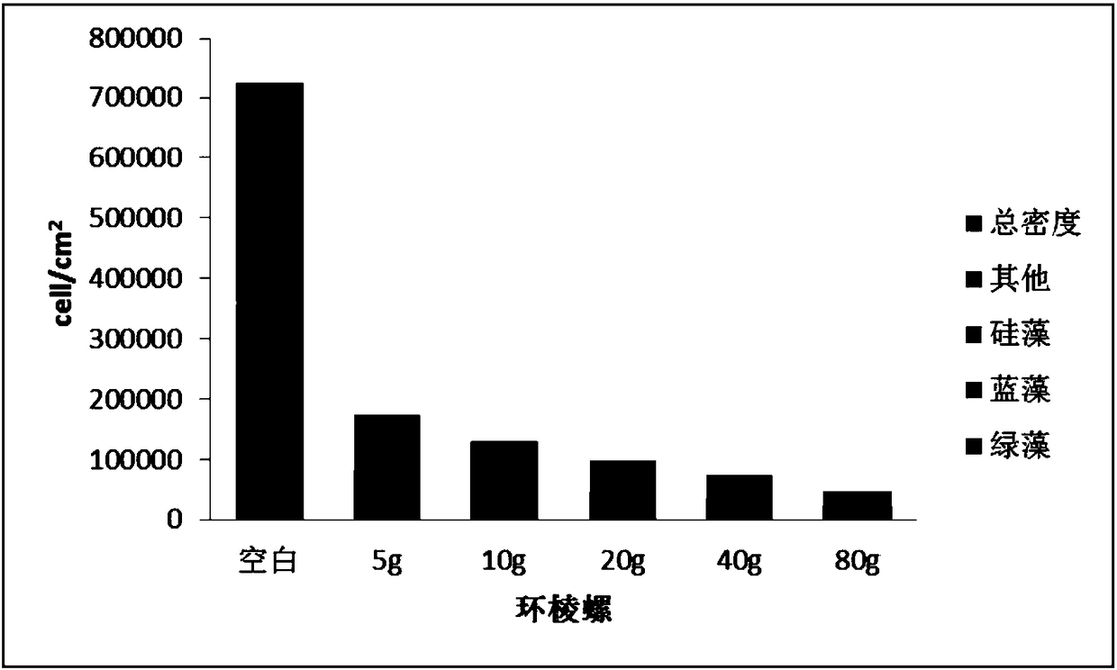 Method for controlling eel grass surface attachments and moss