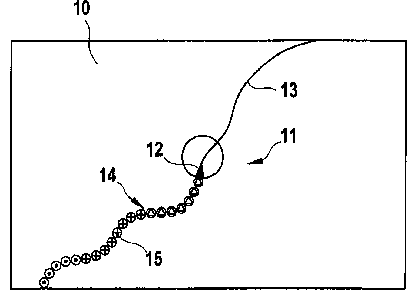 Method for displaying route information for a navigation system