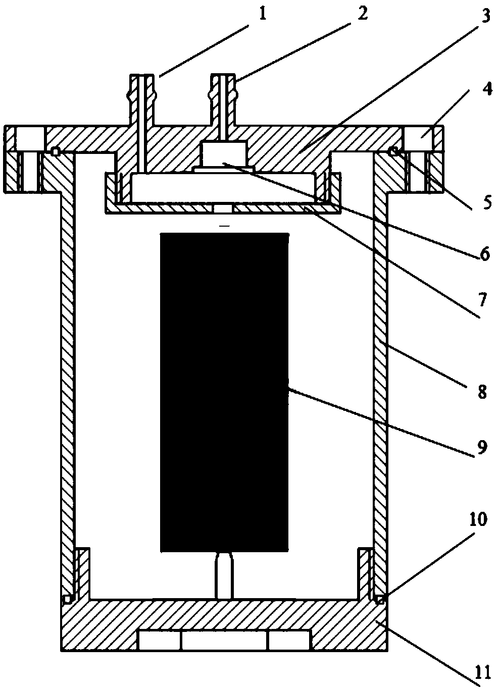 Hydrogen-generating fuel rod, preparation method thereof and hydrogen generator based on hydrogen-generating fuel rod