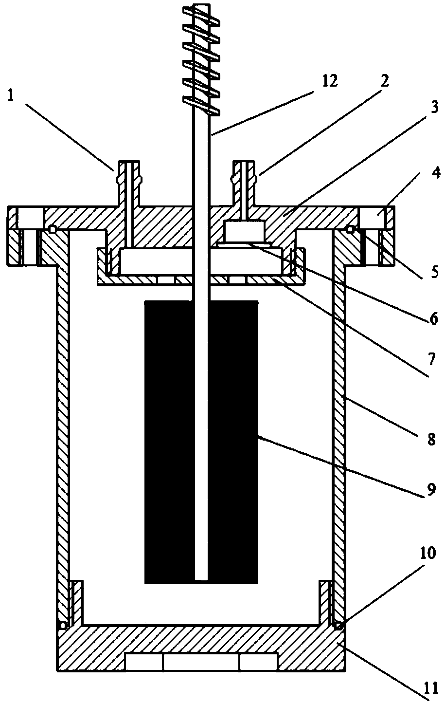 Hydrogen-generating fuel rod, preparation method thereof and hydrogen generator based on hydrogen-generating fuel rod