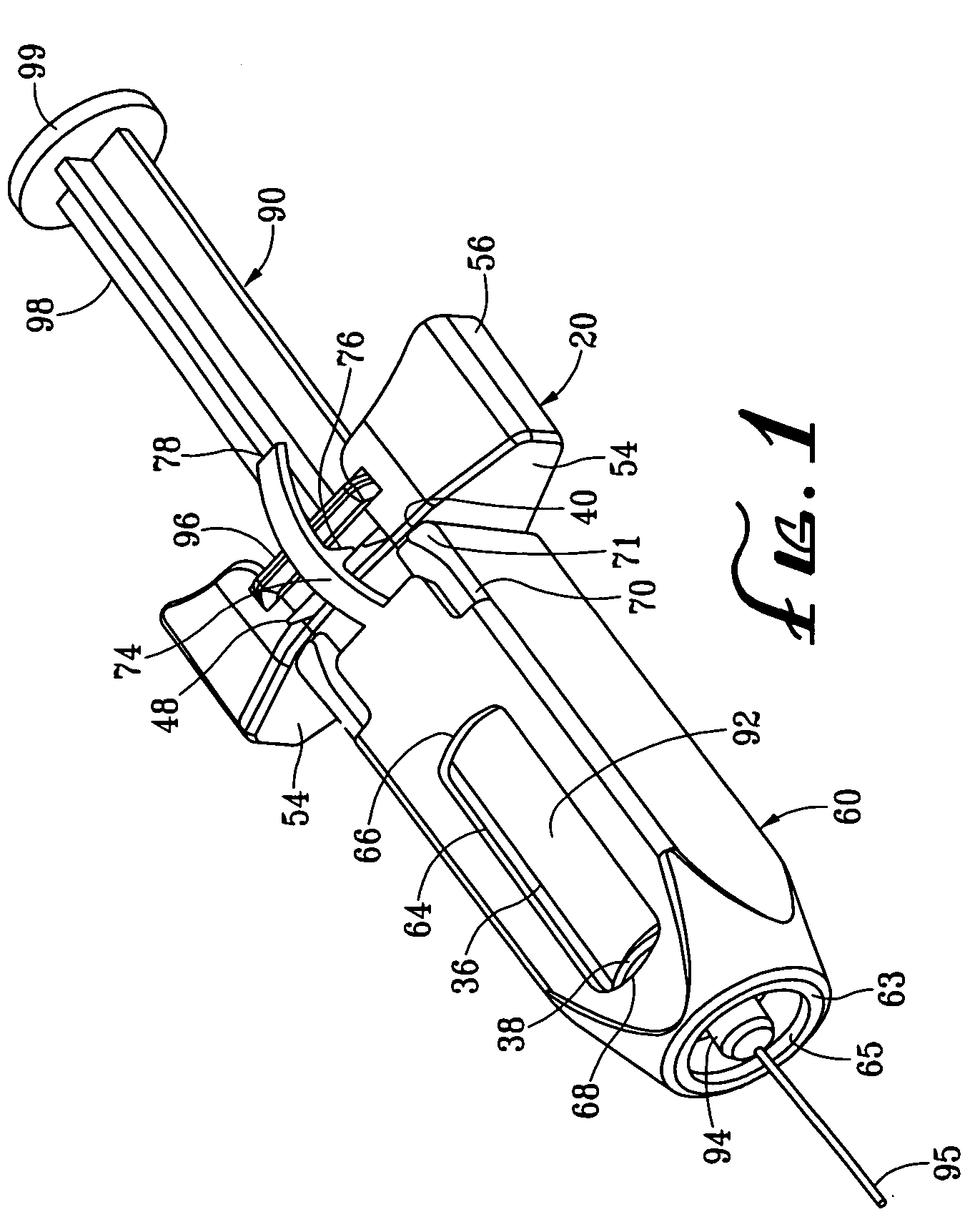 Passive needle guard for syringes