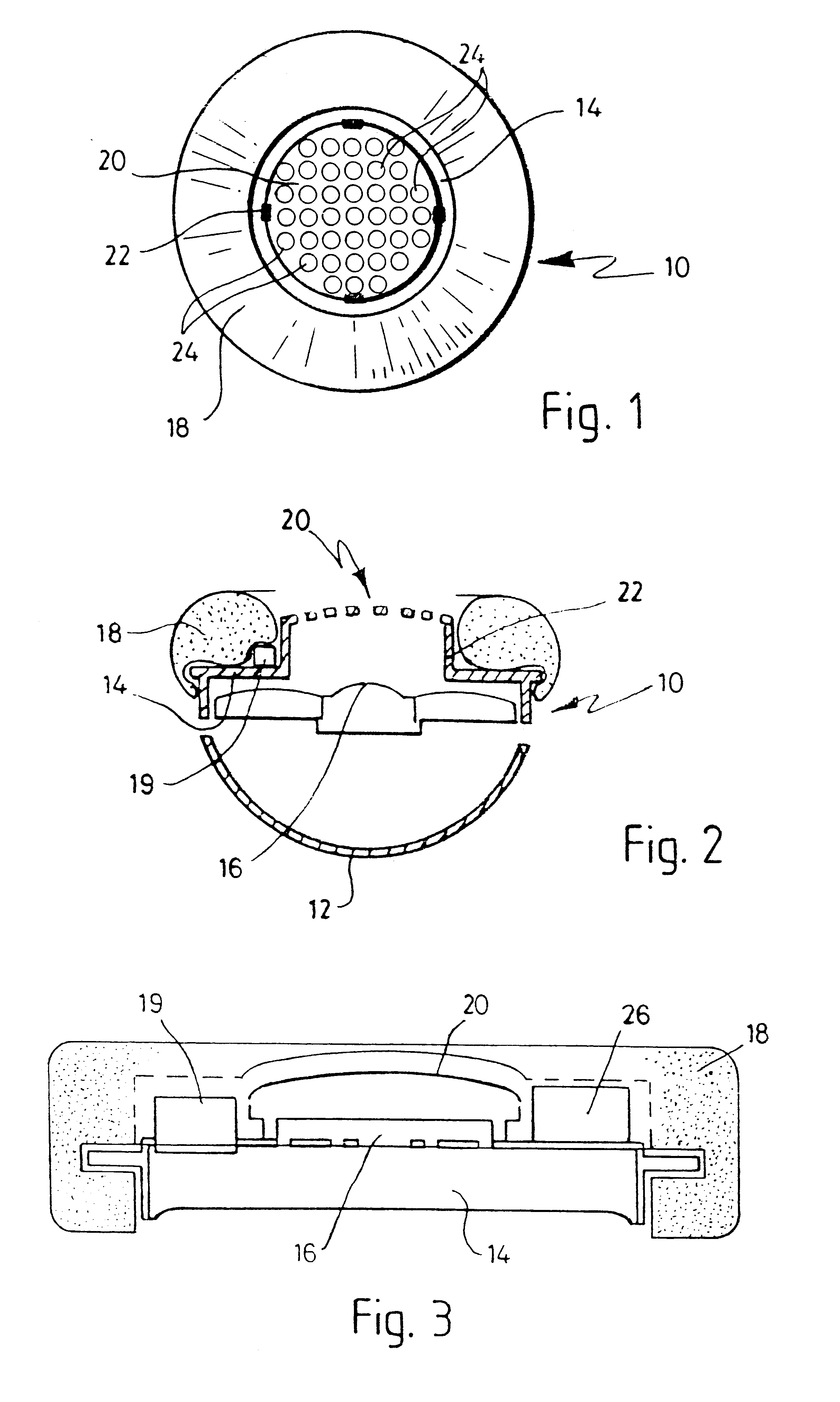 Headset with ear cushion and means for limiting the compression of the cushion