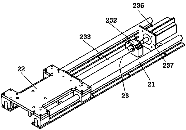 Gas rudder testing device