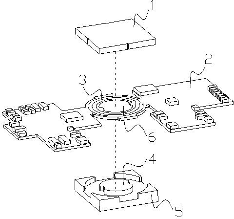 Planar transformer and magnetic core thereof