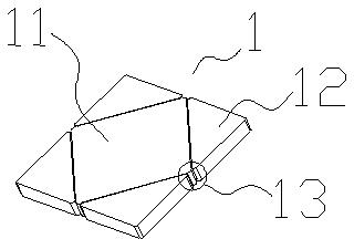 Planar transformer and magnetic core thereof