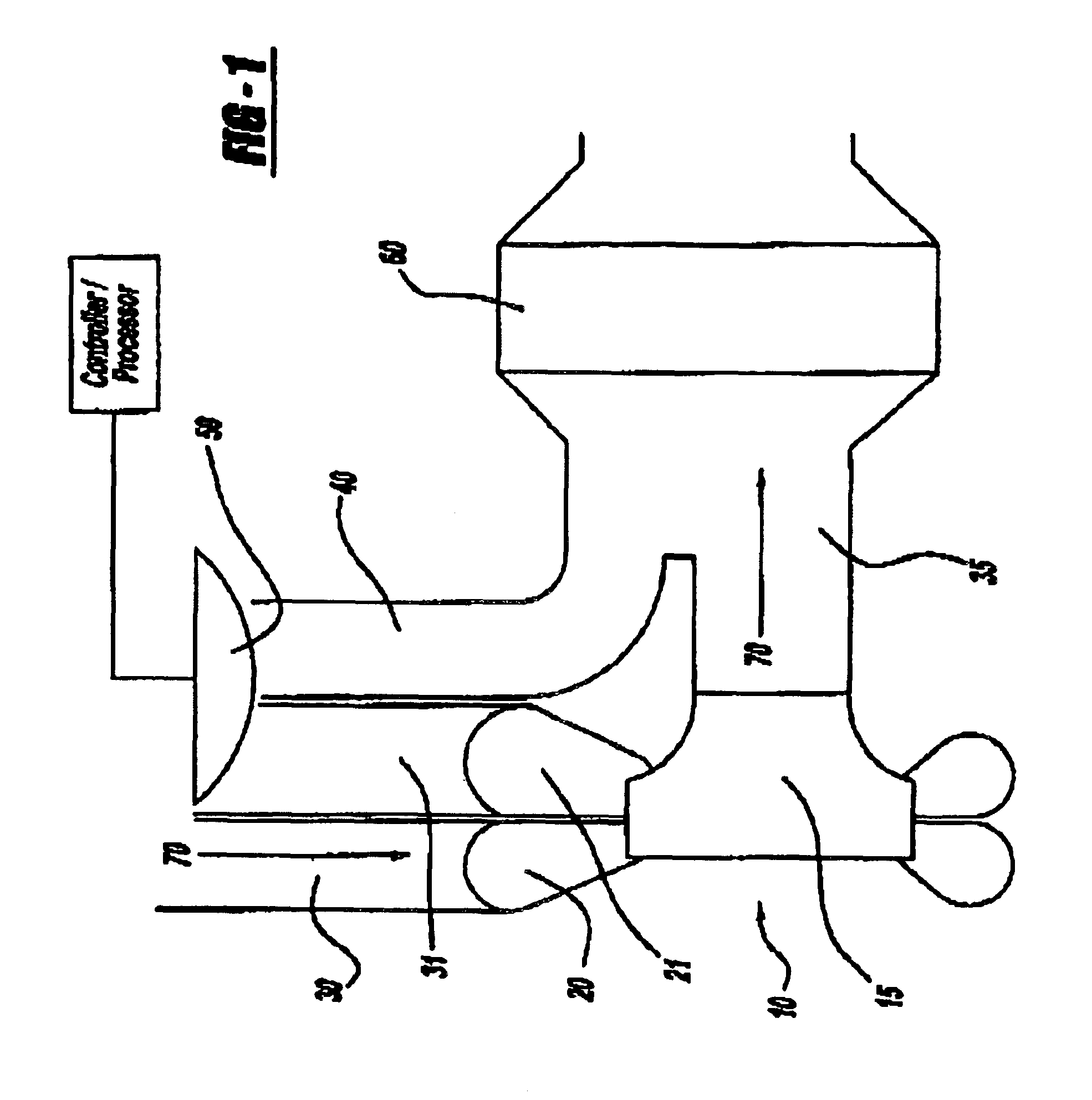 Integrated bypass and variable geometry configuration for an exhaust gas turbocharger