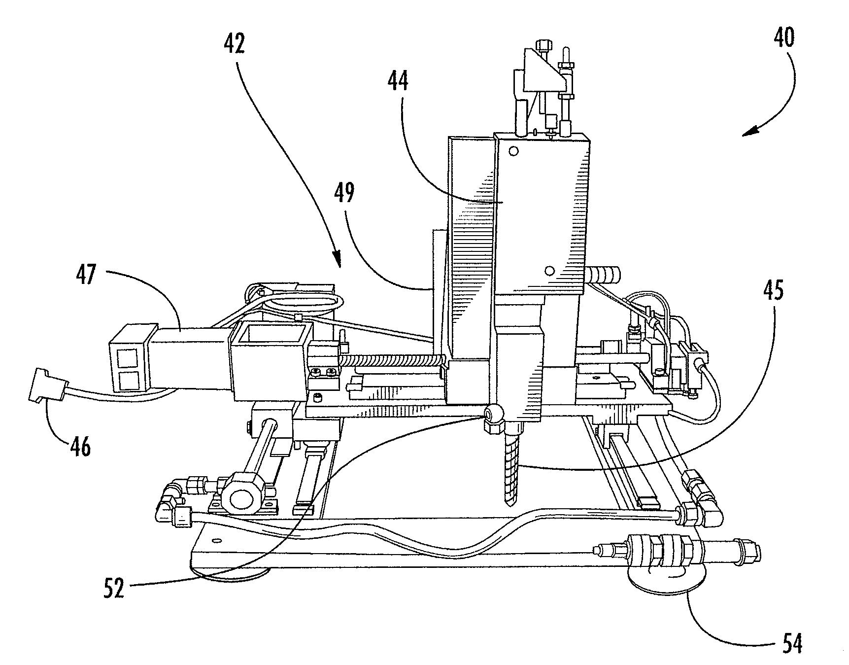 Laser-guided coordination hole drilling