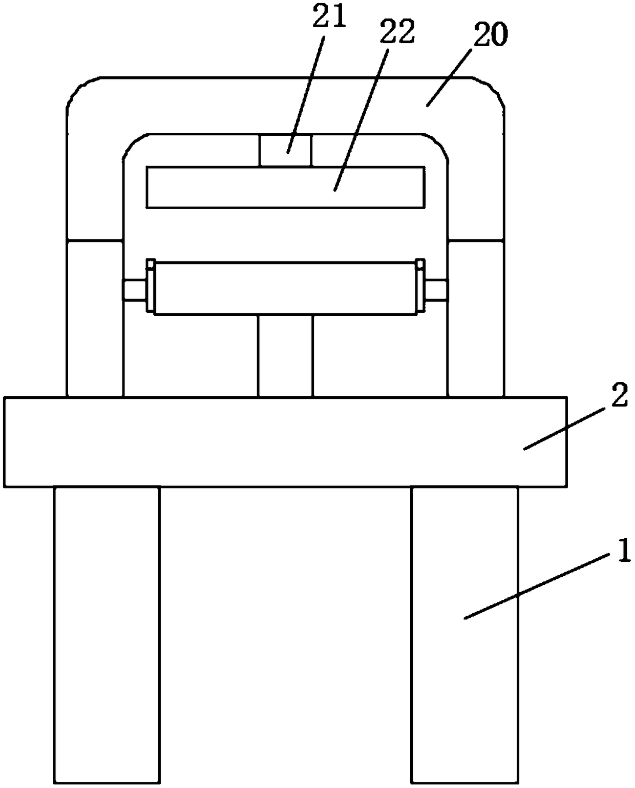 Trademark retrieval device based on feature comparison of graph and character