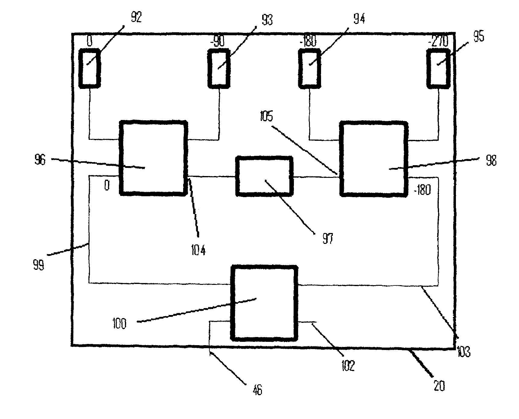 Method and apparatus for quadrifilar antenna with open circuit element terminations