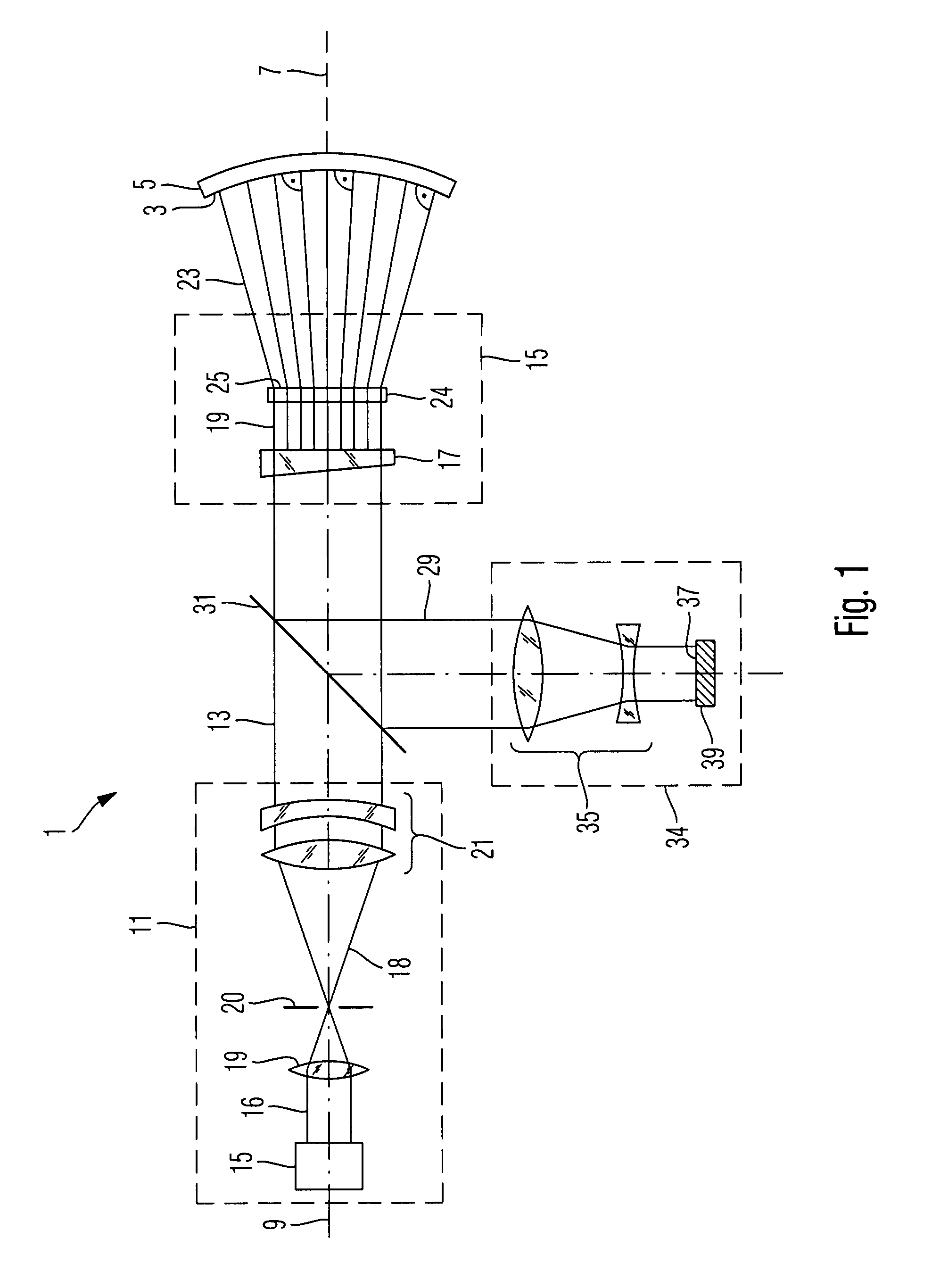 Hologram and method of manufacturing an optical element using a hologram