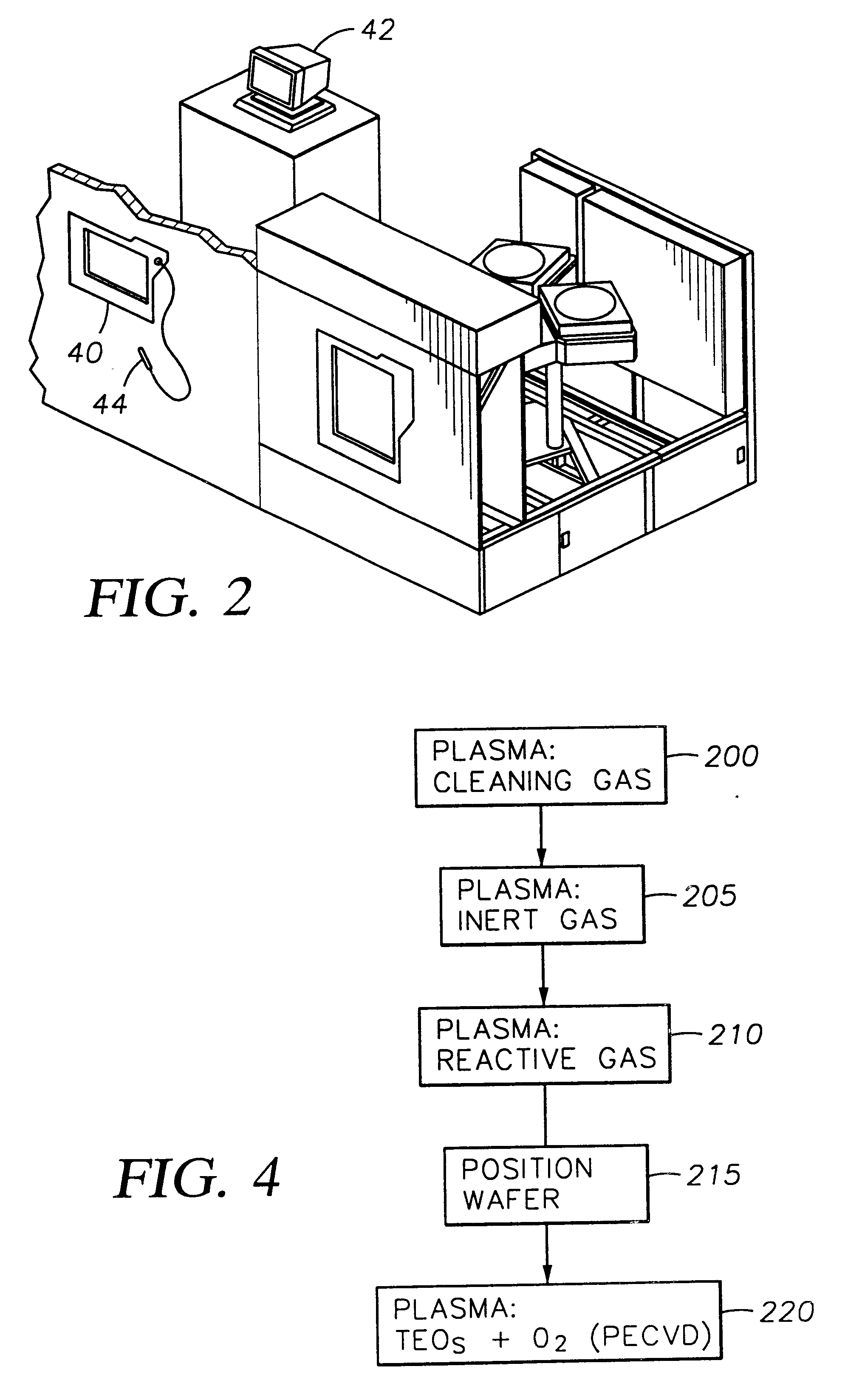 Decontamination of a plasma reactor using a plasma after a chamber clean