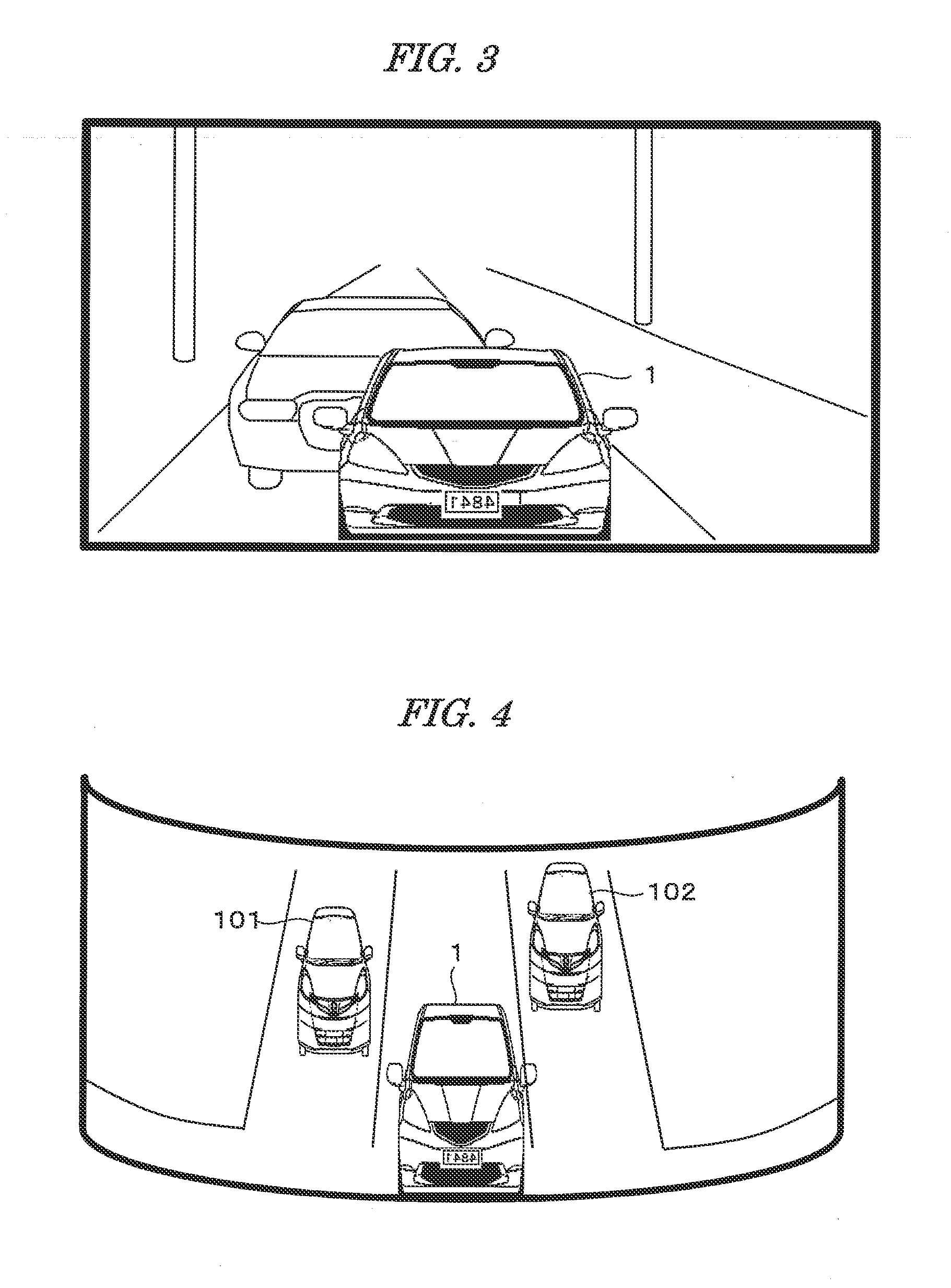 Environment image display apparatus for transport machine