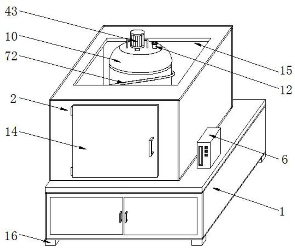 Heat preservation furnace for metal aluminum machining