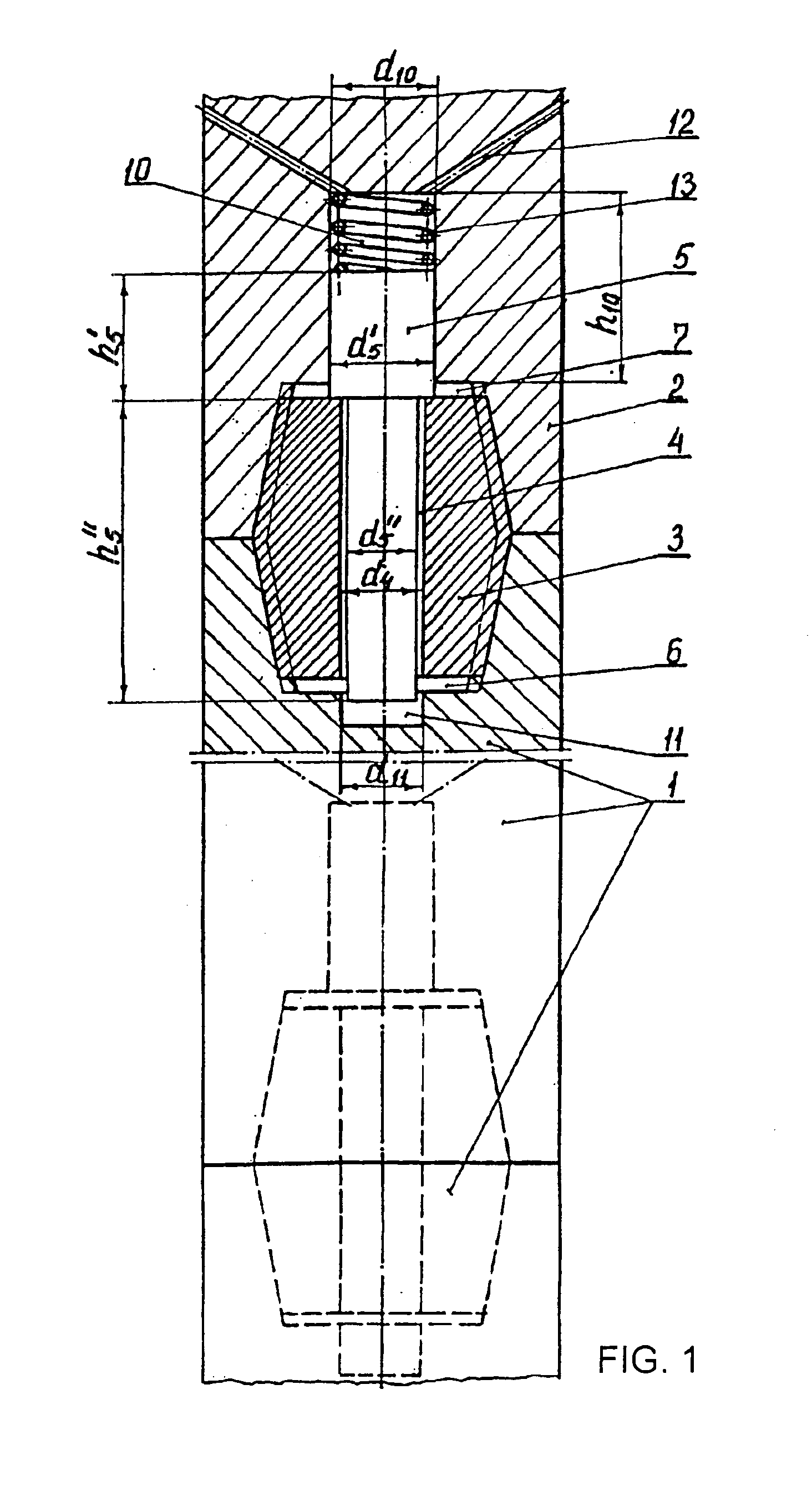 Method for periodically elongating an electrode for an electric arc furnace