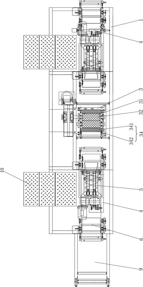 Full-automatic wrapper pressing and stuffing integrated forming machine