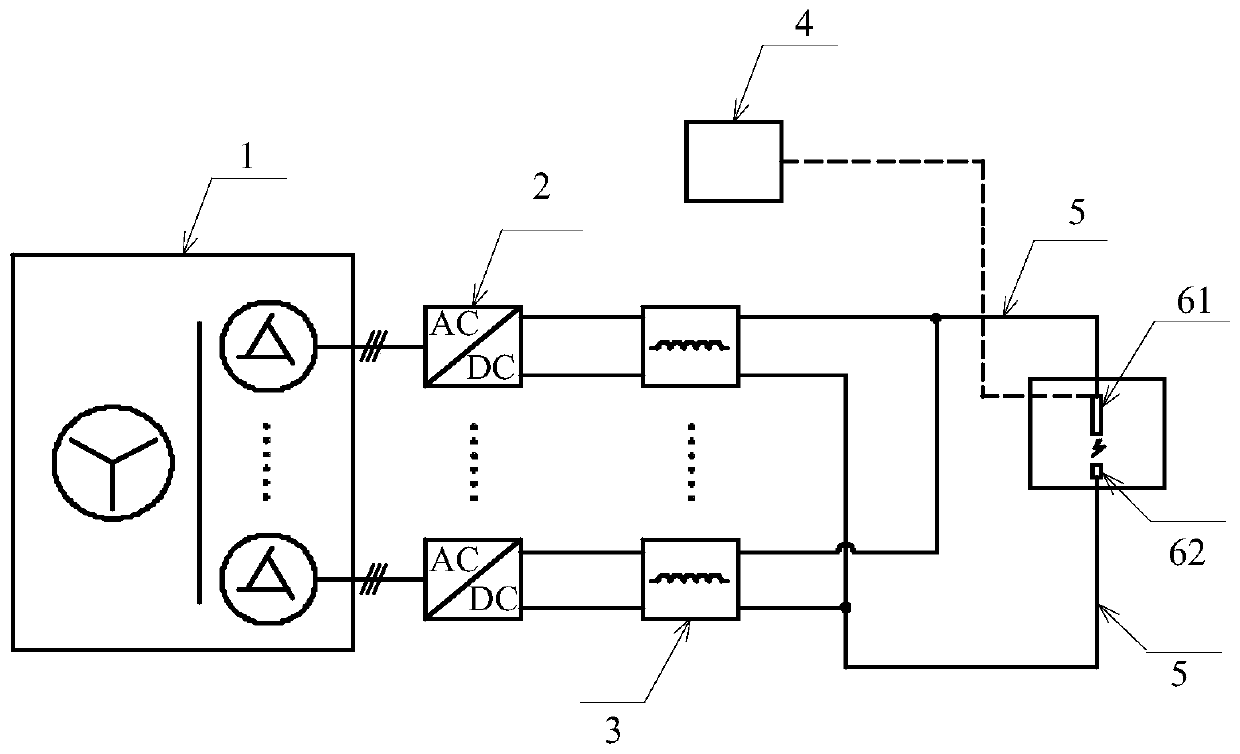 Power supply device and method of DC electric-arc furnace