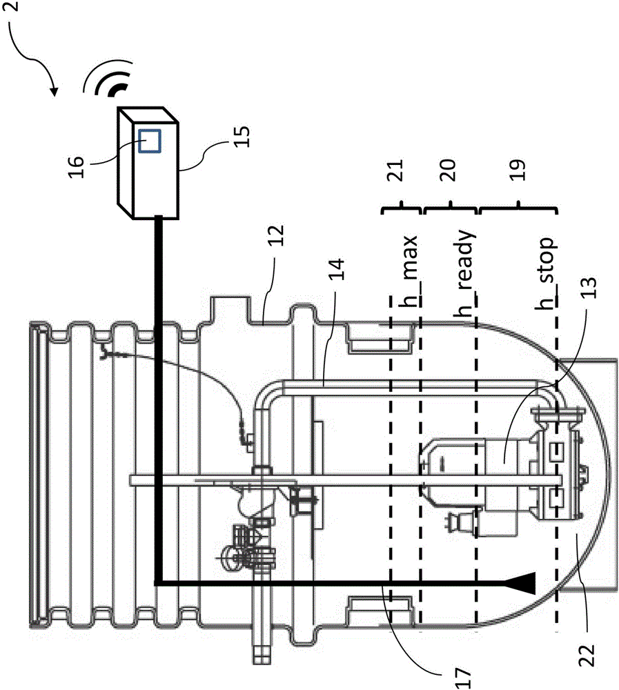 Method of operating a pressurized drainage system for wastewater